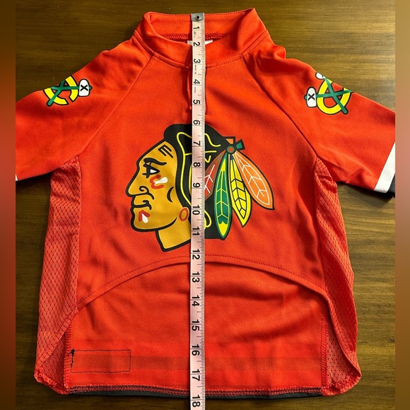 Blackhawks Jersey for Dogs Size Large - Picture 7 of 8